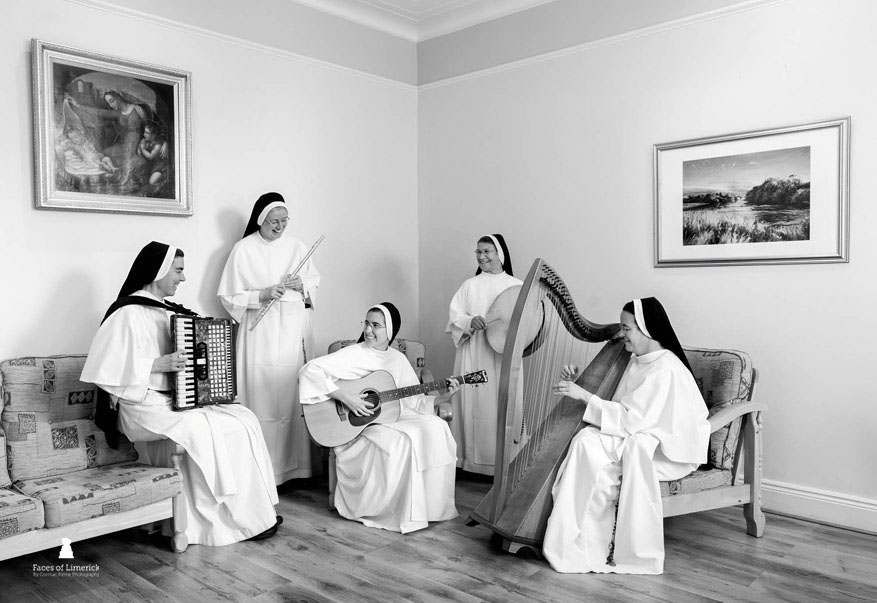 
Arriving from Nashville, Tennessee, in 2016, the Dominican Sisters of St. Cecilia have brought energy, joy, and renewal to St. Saviour's Church in Limerick. The Sisters have become a cherished part of the community, blending faith, education, and service in their daily work.Known for their warmth, humility, and good humour, they continue the Dominican legacy in Limerick — inspiring faith through presence, prayer, and a touch of Nashville spirit.



